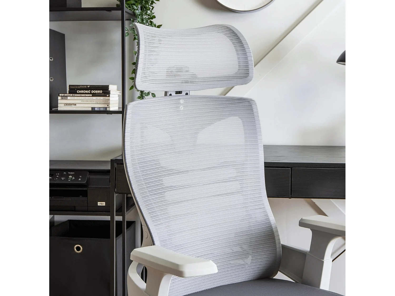 Chaise de bureau pivotante CARET 2 gris