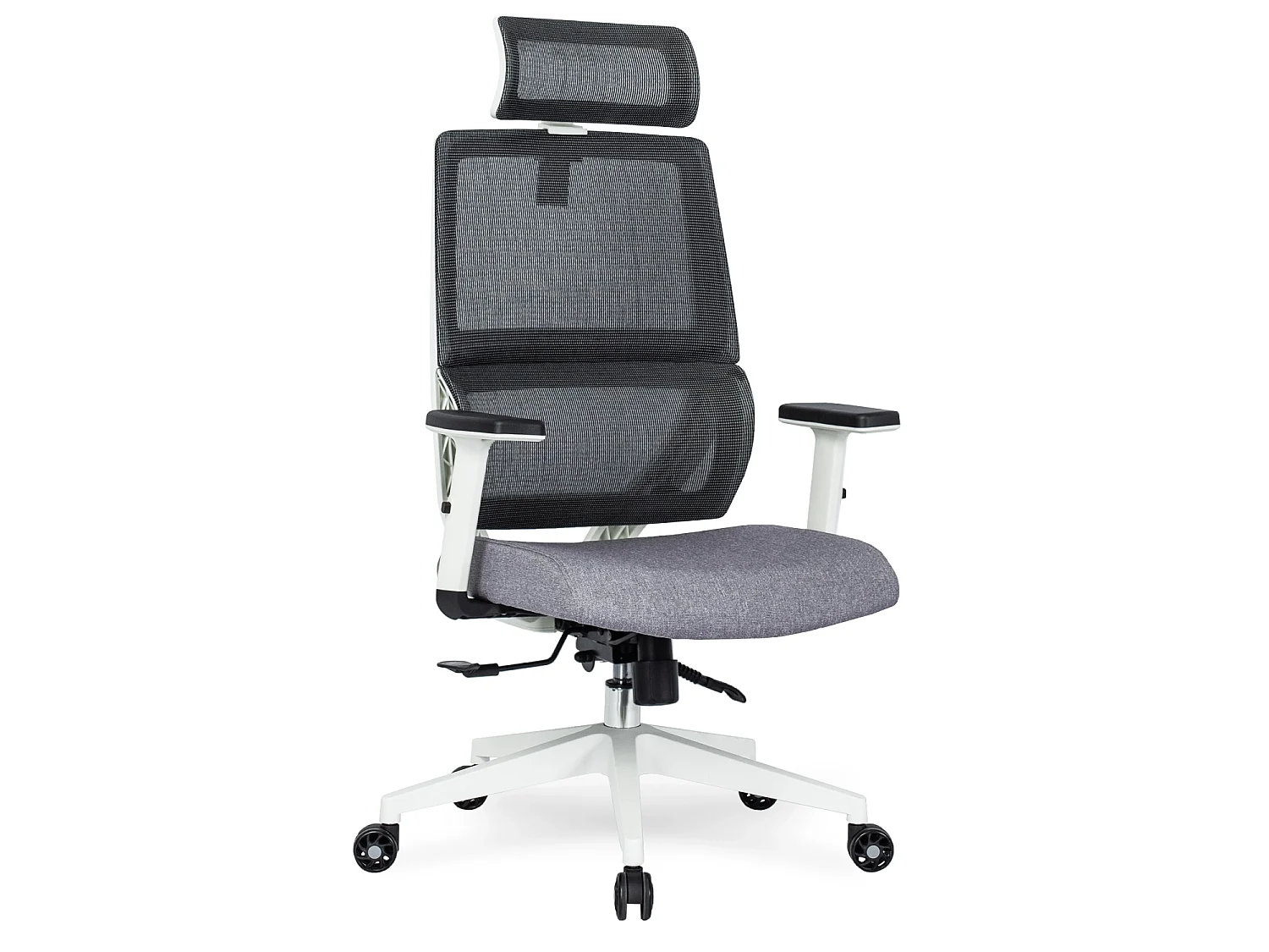 Fauteuil de bureau pivotant NICKI gris