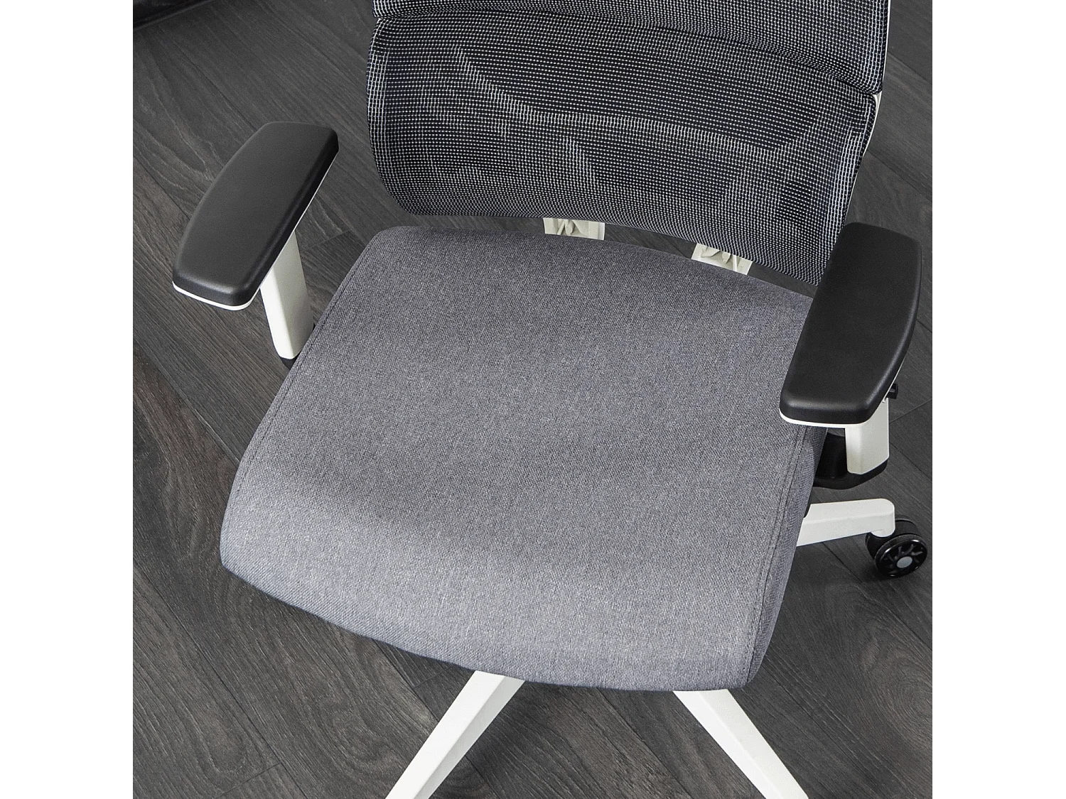 Fauteuil de bureau pivotant NICKI gris