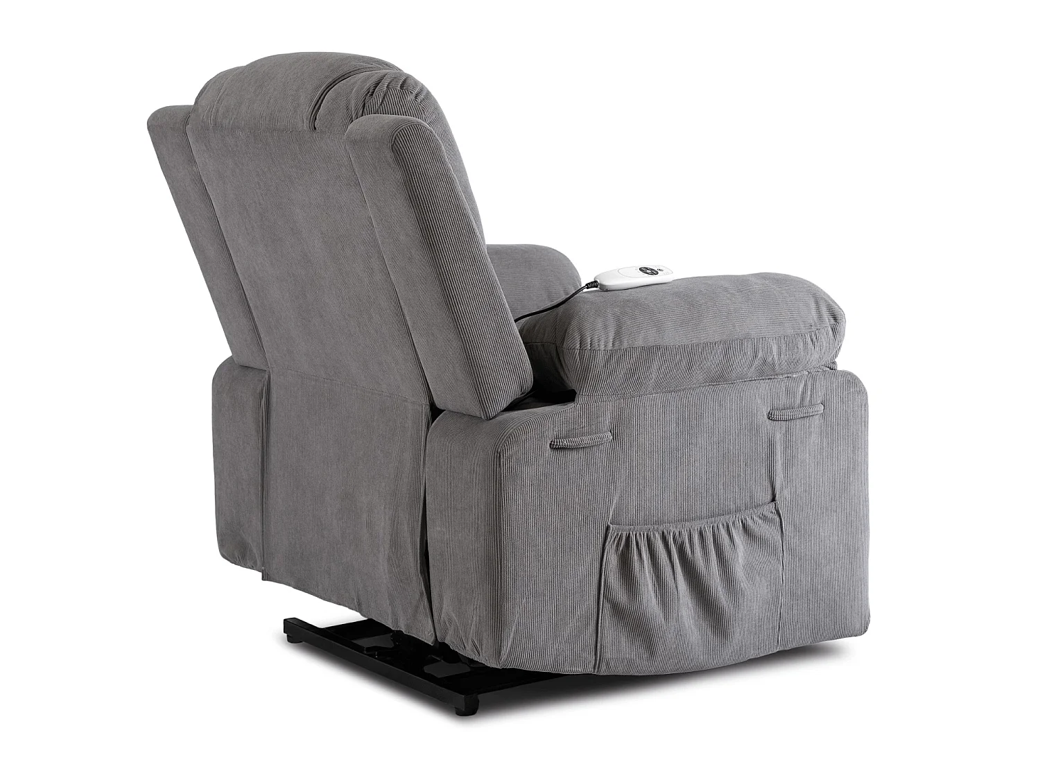 Fauteuil de massage relaxant avec fonction debout FENIX Sombre après