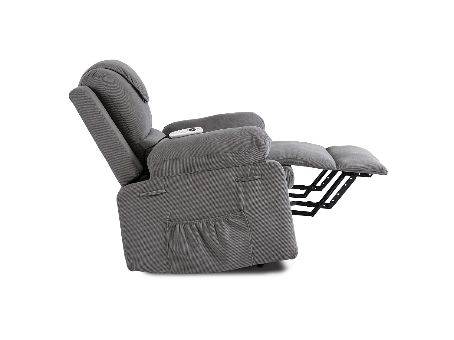 Fauteuil de massage relaxant avec fonction debout FENIX Sombre après