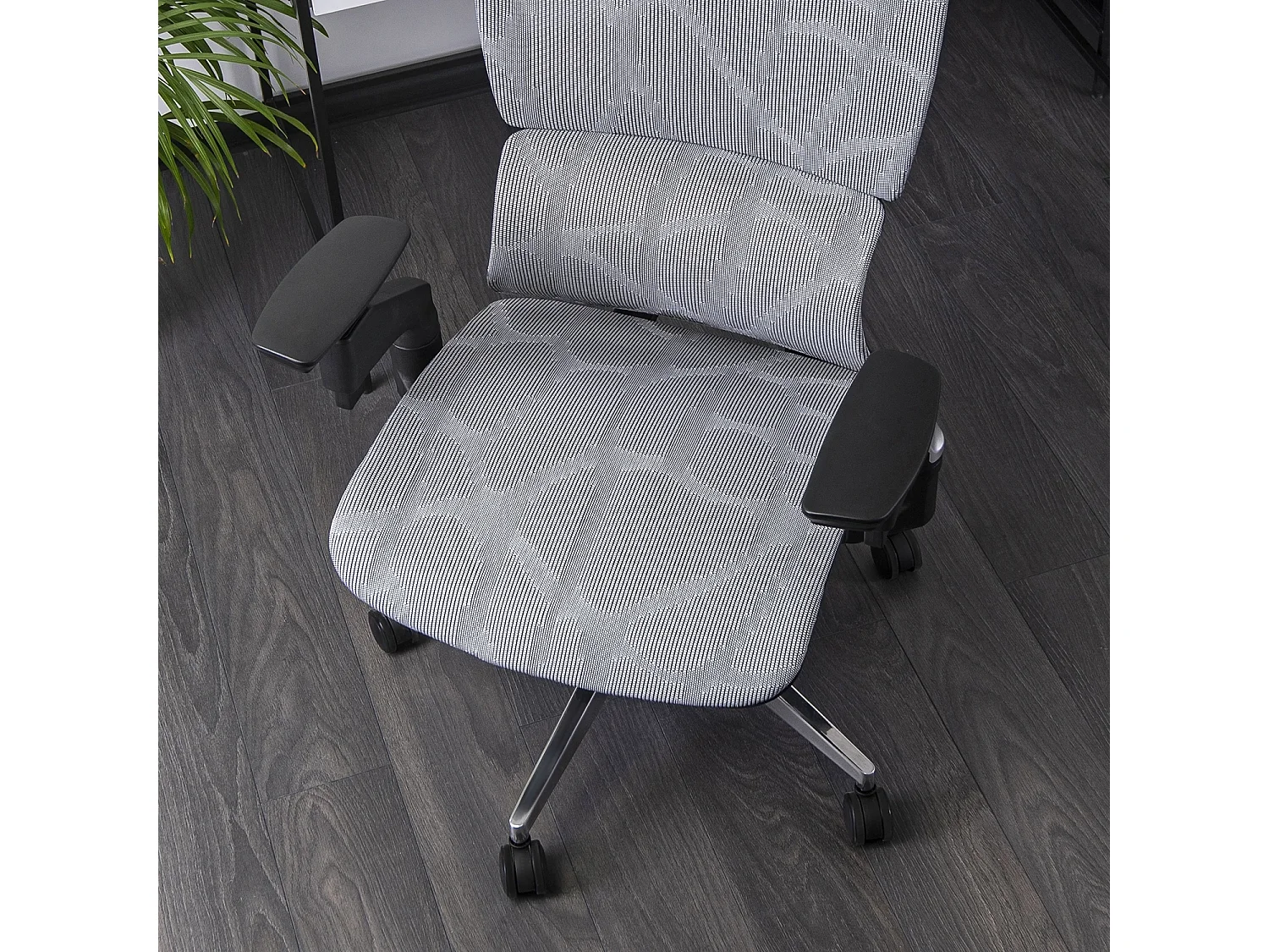 Fauteuil de bureau pivotant MARTIN gris