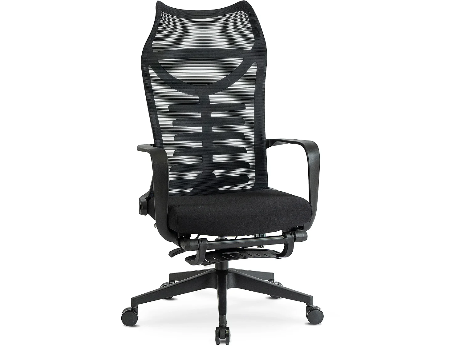 Chaise de bureau pivotante ACTON noire