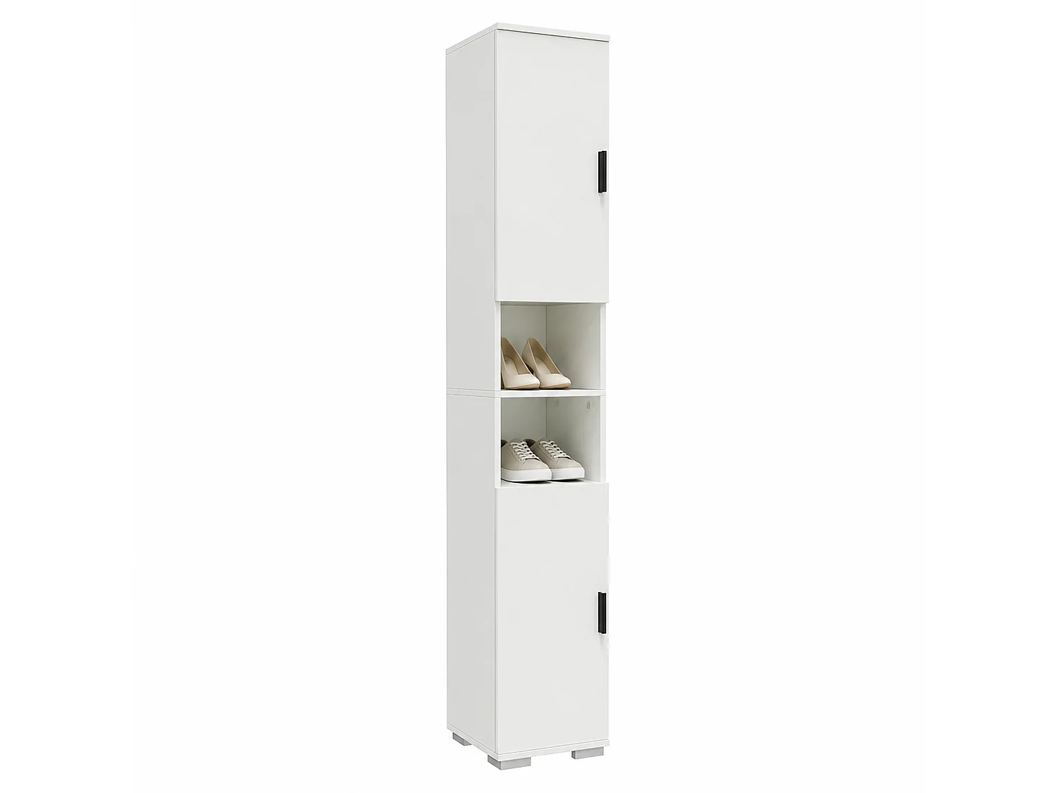 Holz schmaler Schuhschrank Dielenmöbel Gados  M