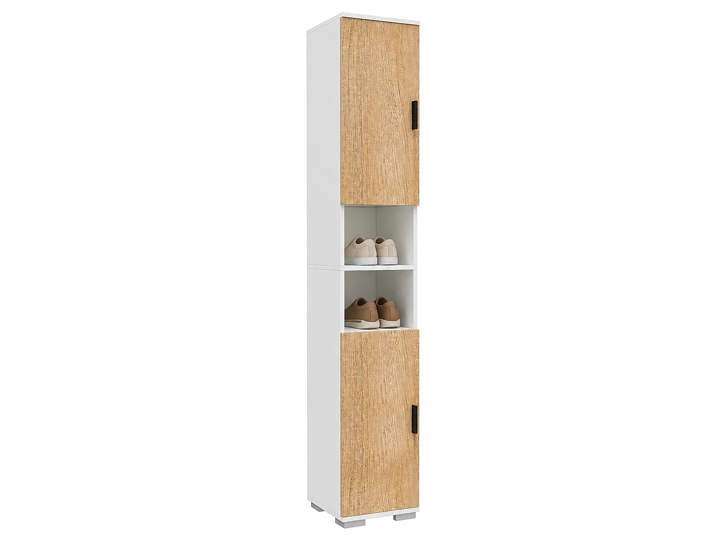 Holz schmaler Schuhschrank Dielenmöbel Gados  M