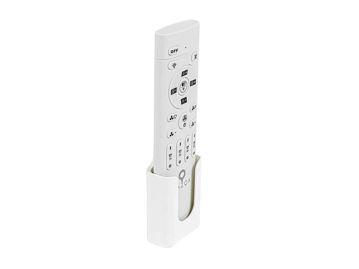 Ventilateur de plafond intelligent noir avec LED avec télécommande - Dave
