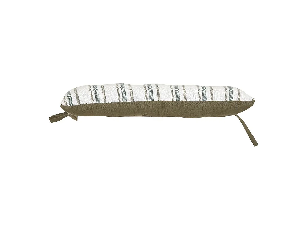 Galette de Chaise à Rayures "Groove" 38x38cm Vert