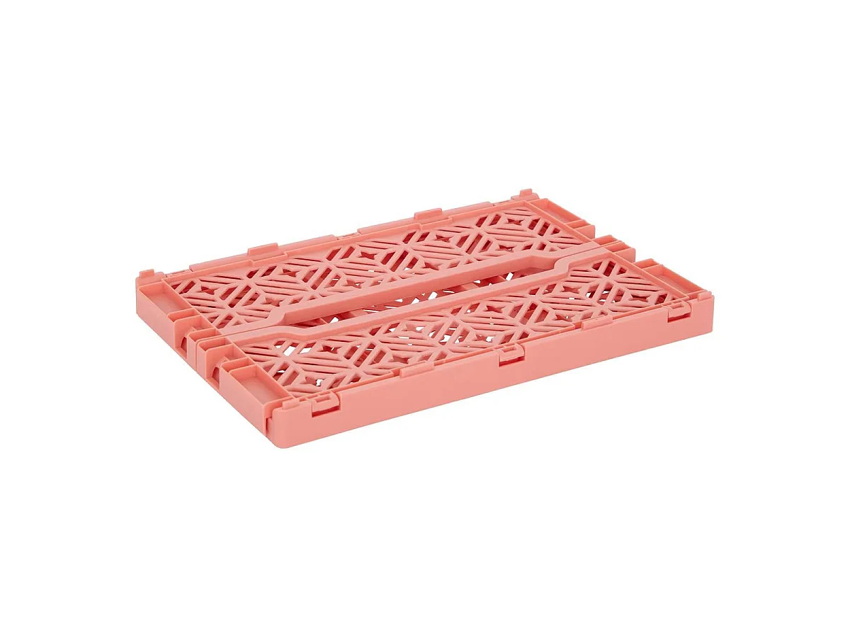 Cagette Pliante Empilable "Arry" 31cm Terracotta