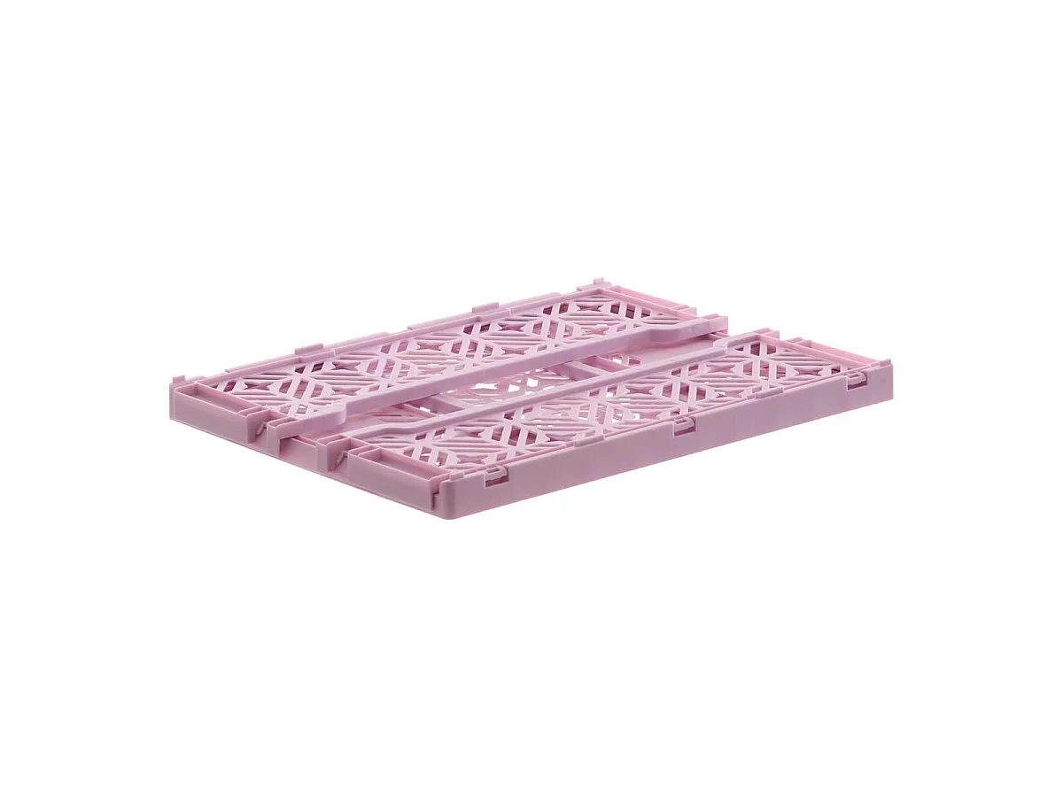 Cagette Pliante Empilable "Arry" 40cm Lilas