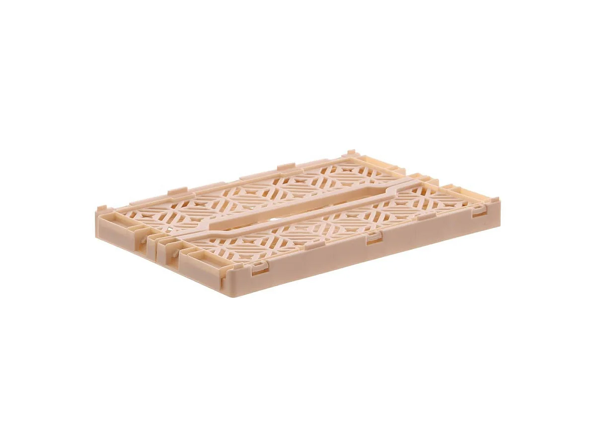 Cagette Pliante Empilable "Arry" 31cm Beige