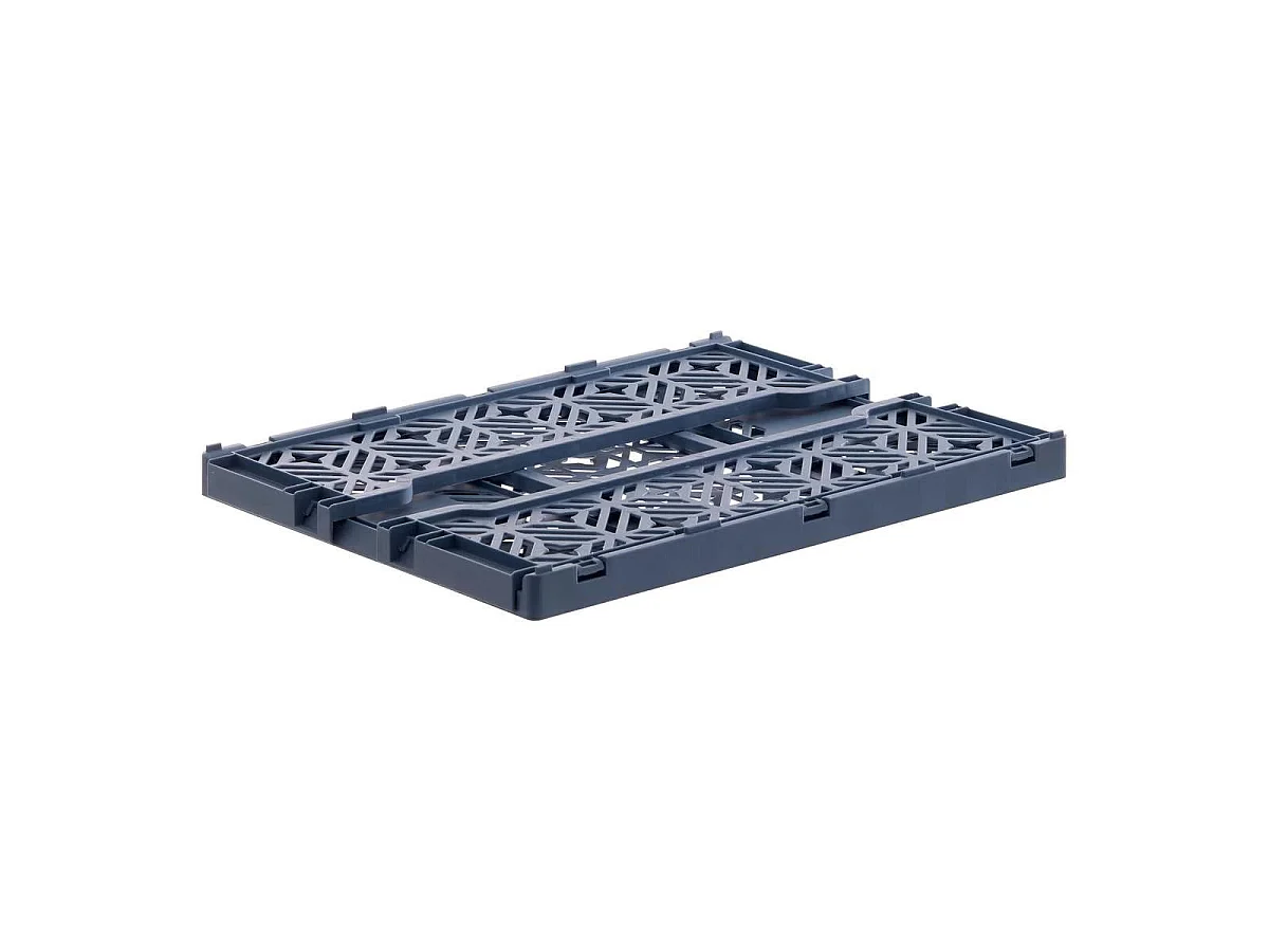 Cagette Pliante Empilable "Arry" 40cm Bleu