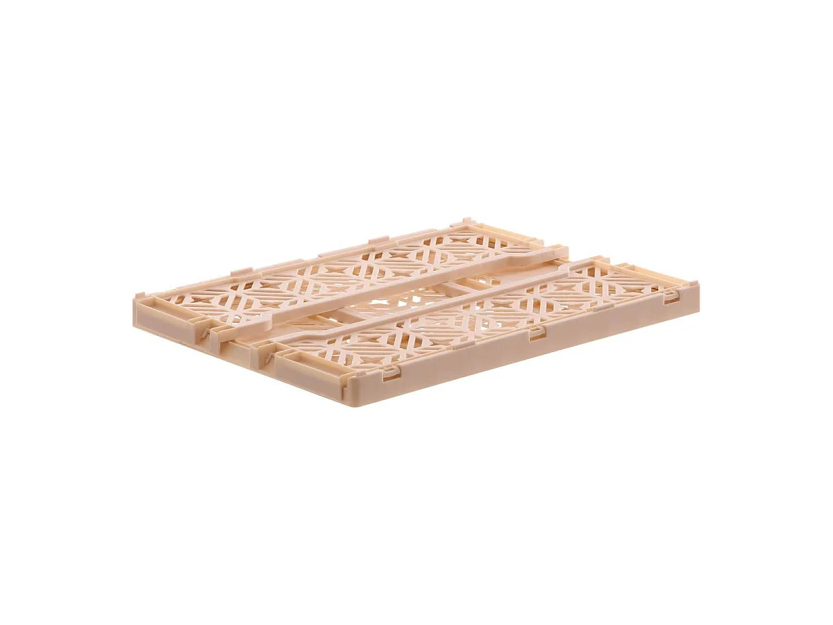 Cagette Pliante Empilable "Arry" 40cm Beige