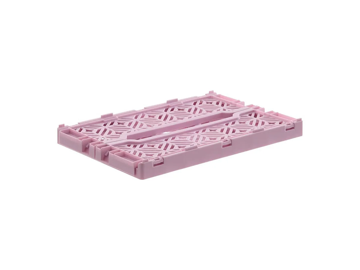Cagette Pliante Empilable "Arry" 31cm Lilas
