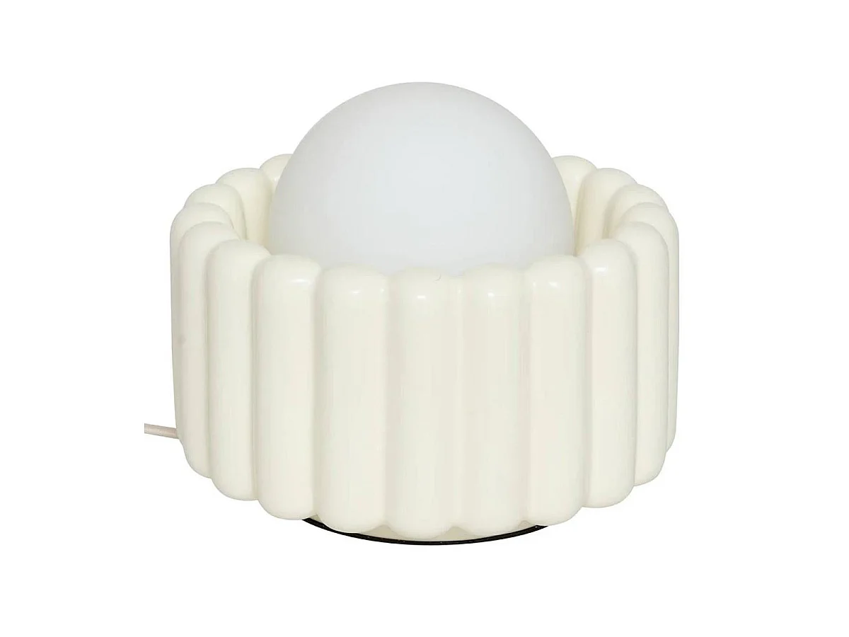 Lampe Applique Design "Lotta" 23cm Crème
