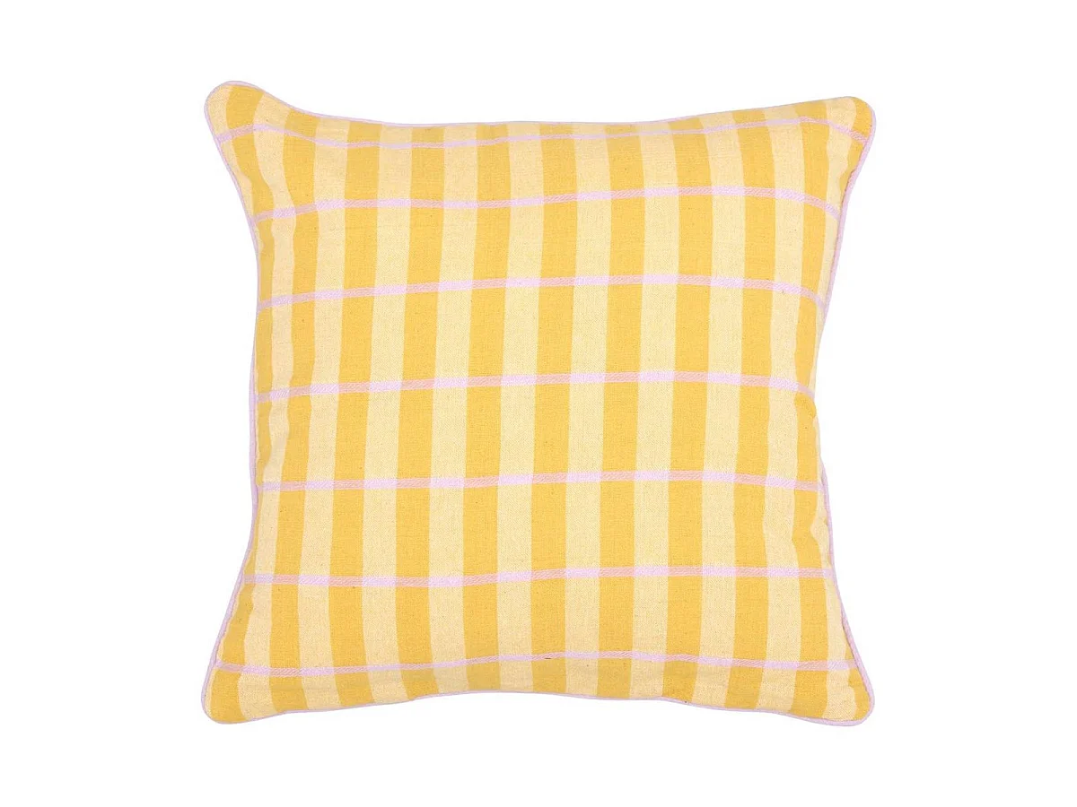 Coussin Déco "Poolside" 40x40cm Jaune