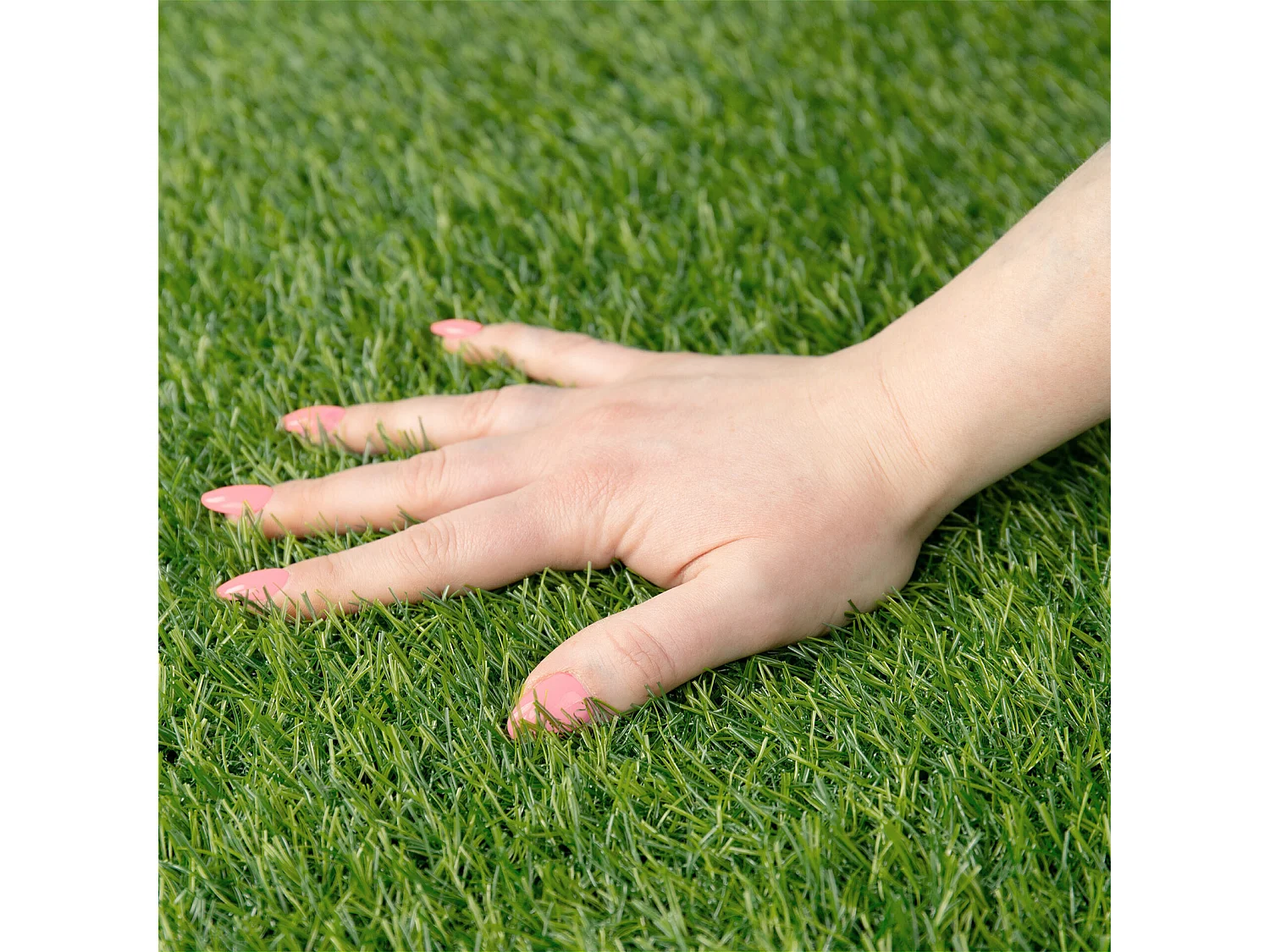 Yoevu-césped artificial 2 x 10 m 20 mm verde natural, alta densidad, realista, interior y exterior