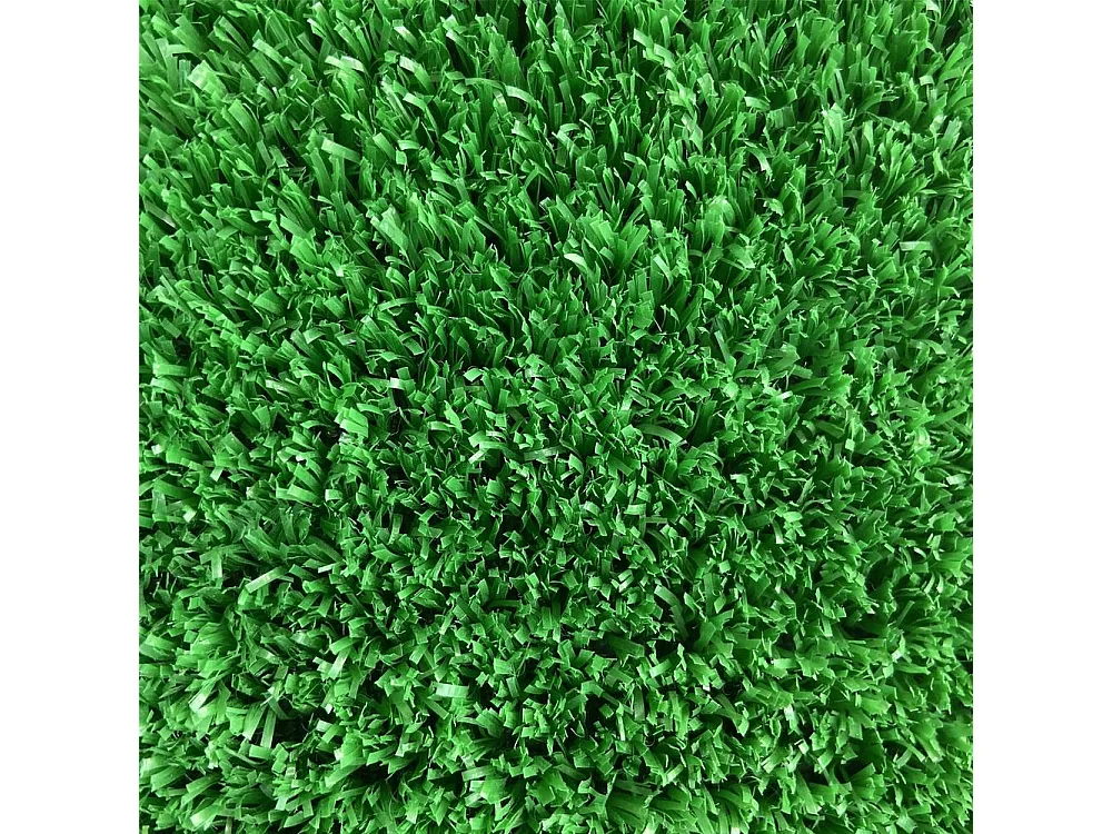 Yoevu-césped artificial verde 1 x 10 m 18 mm para interior y exterior