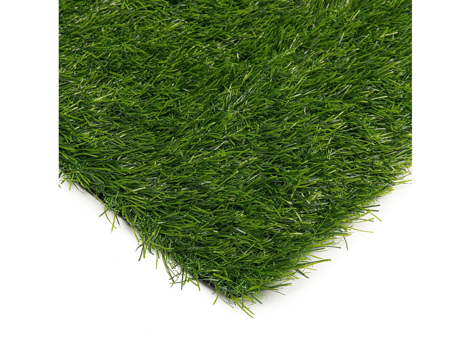 Yoevu-césped artificial 2 x 10 m 30 mm verde natural, alta densidad, realista, interior y exterior