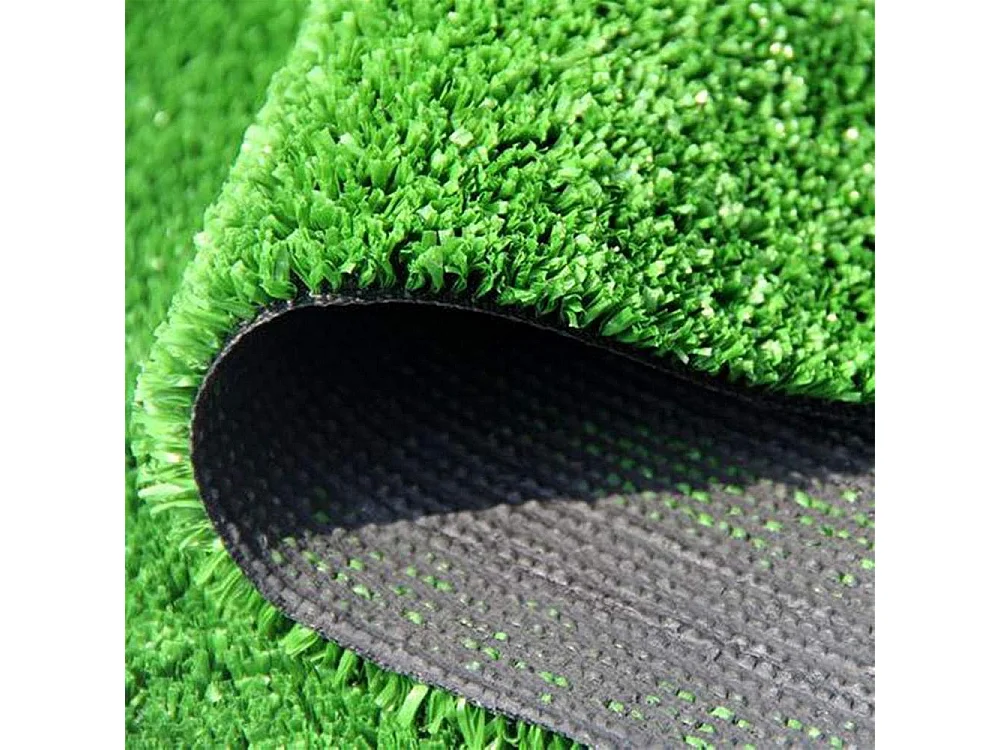 Yoevu-césped artificial verde 2 x 2.5 m 7 mm aspecto natural para interior y exterior