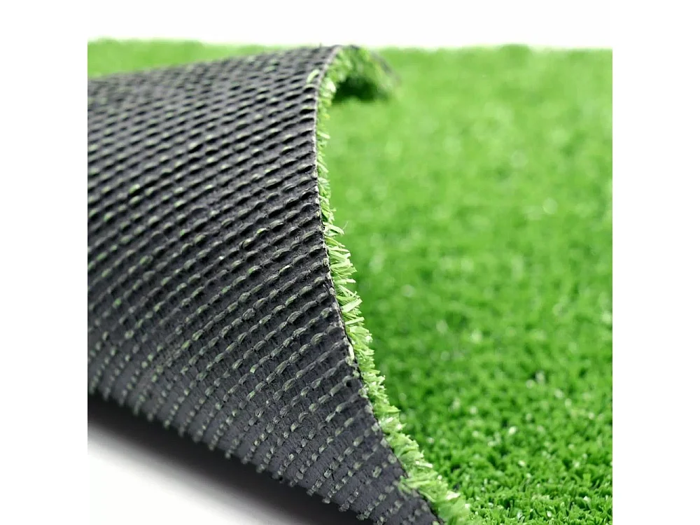 Yoevu-césped artificial verde 2 x 2.5 m 7 mm aspecto natural para interior y exterior