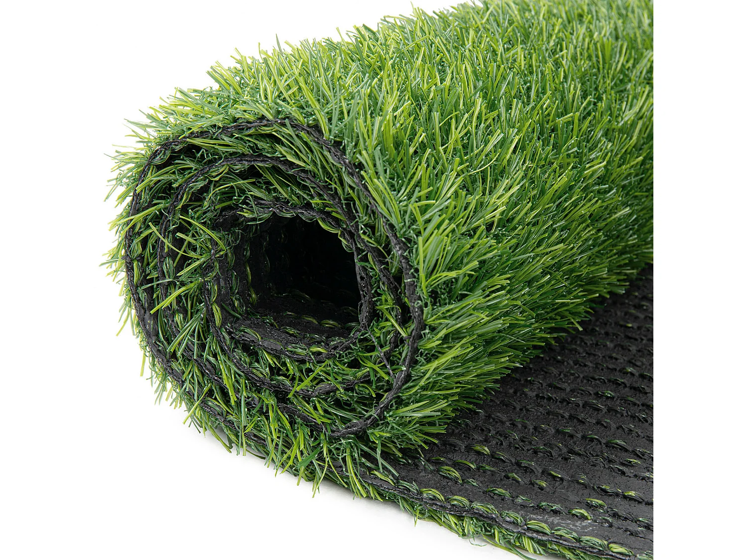 Yoevu-césped artificial 2 x 5 m 20 mm verde natural, alta densidad, realista, interior y exterior