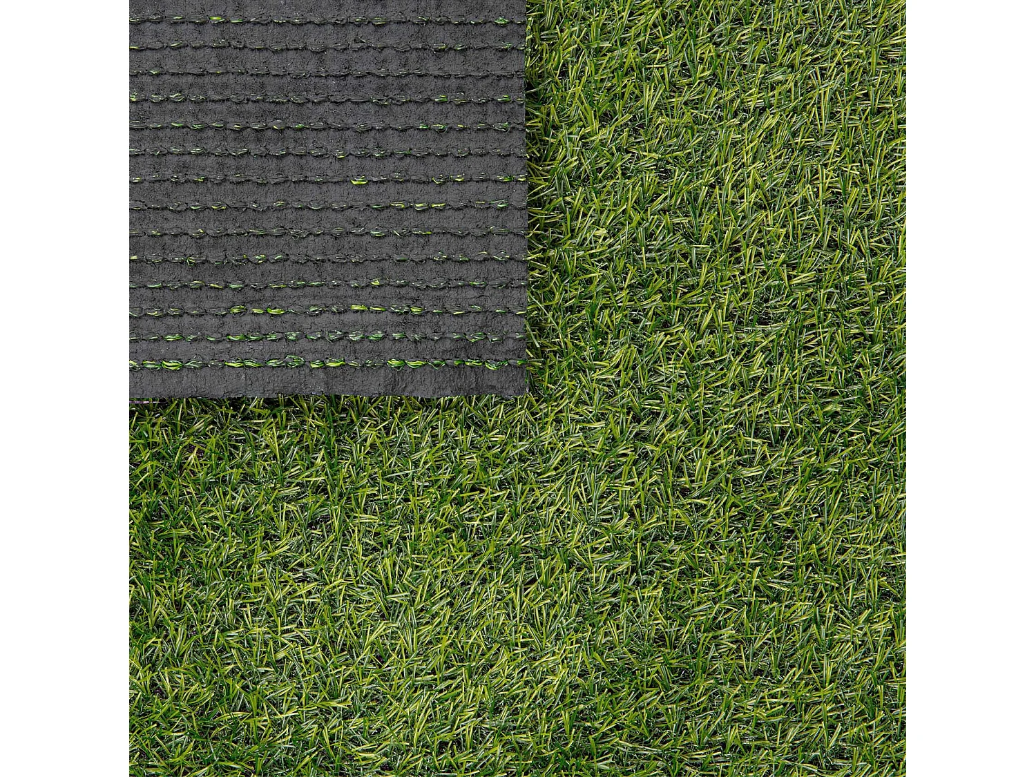 Yoevu-césped artificial 2 x 5 m 20 mm verde natural, alta densidad, realista, interior y exterior