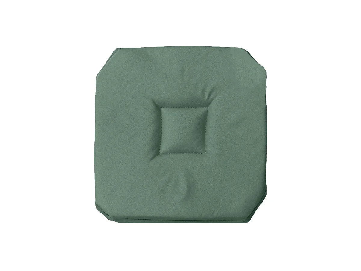 Galette de Chaise "Essentiel" 40x40cm Vert Cèdre