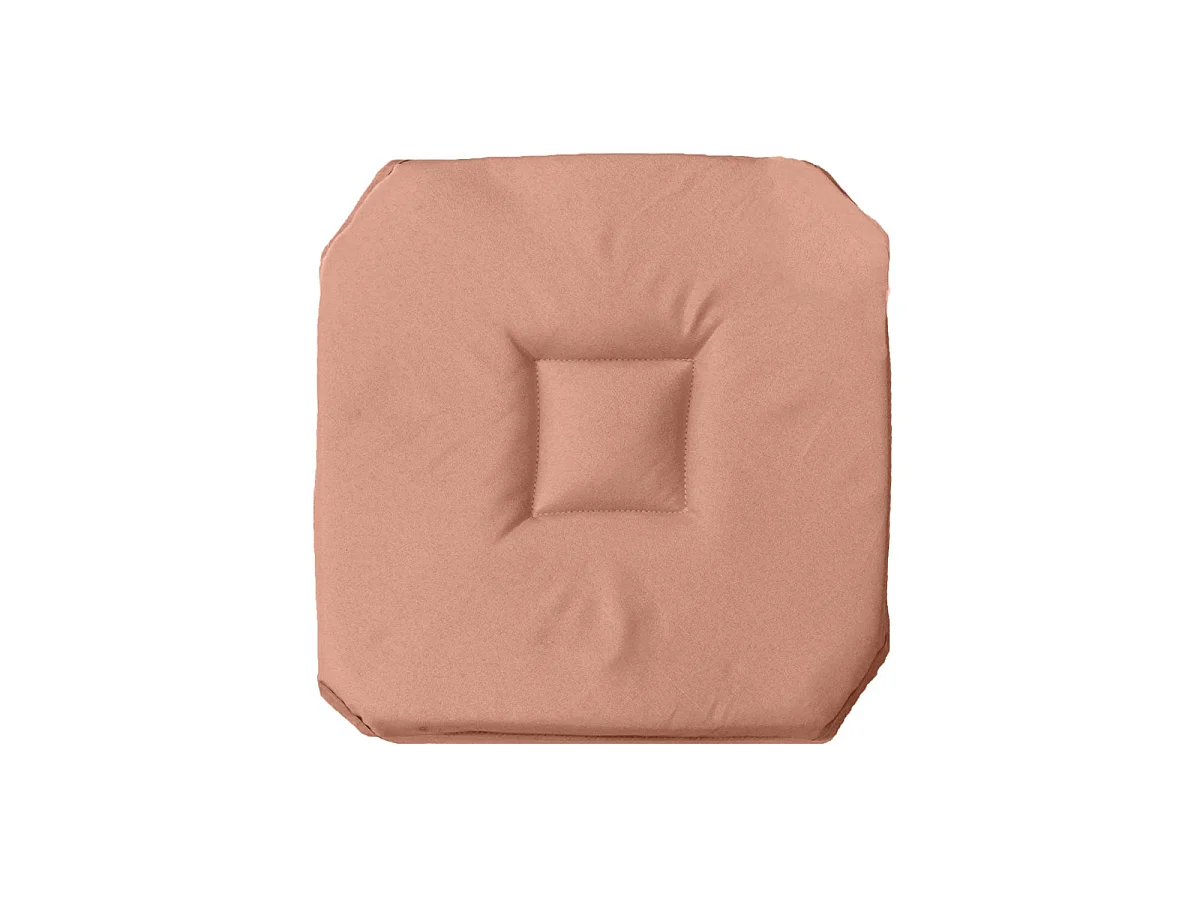 Galette de Chaise "Essentiel" 40x40cm Rose Blush
