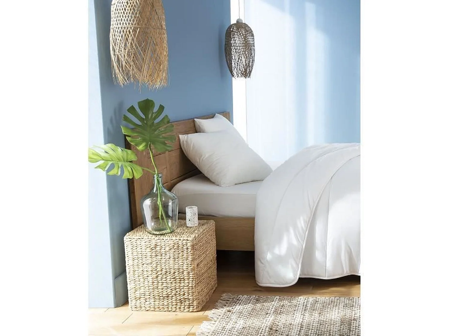Almofadas ABEI2 FluffyDream 60 x 60 cm Almofadas Macias e Fofas com Fibra FluffyDream® - Conjunto de 2
