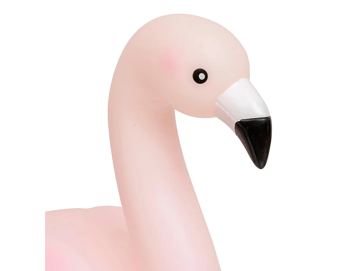 Veilleuse Enfant à Piles "Flamant Rose" 14cm Rose