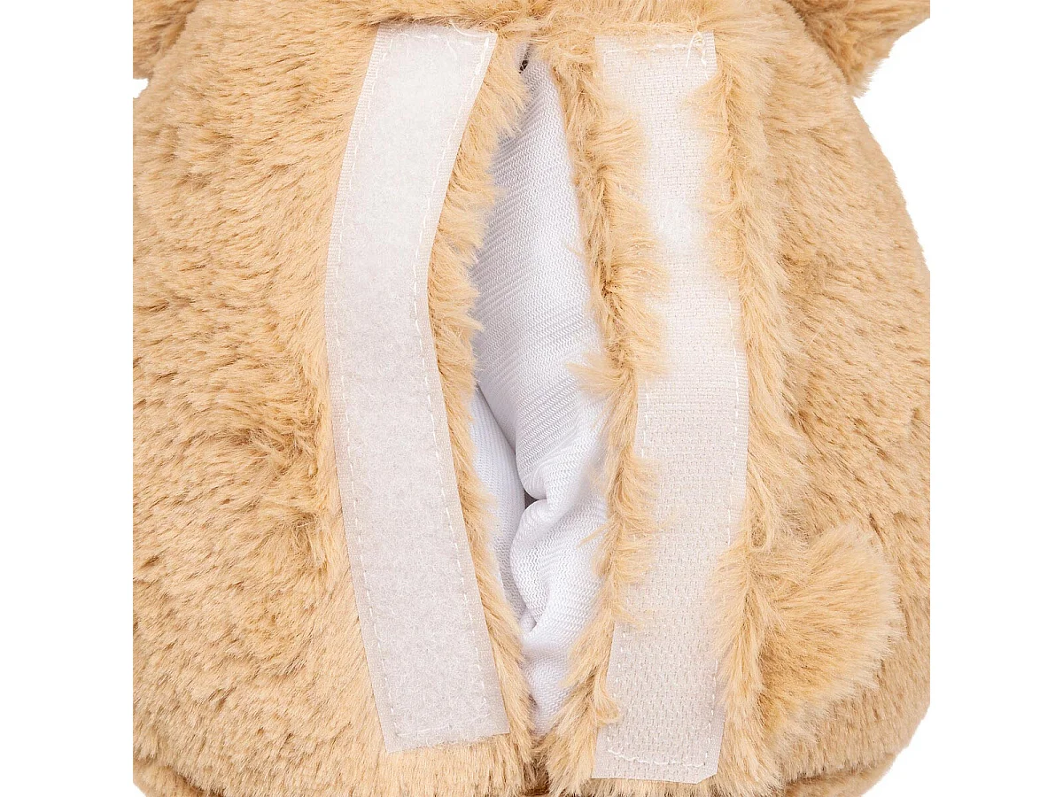 Veilleuse Enfant Multifonctions "Peluche" 27cm Marron