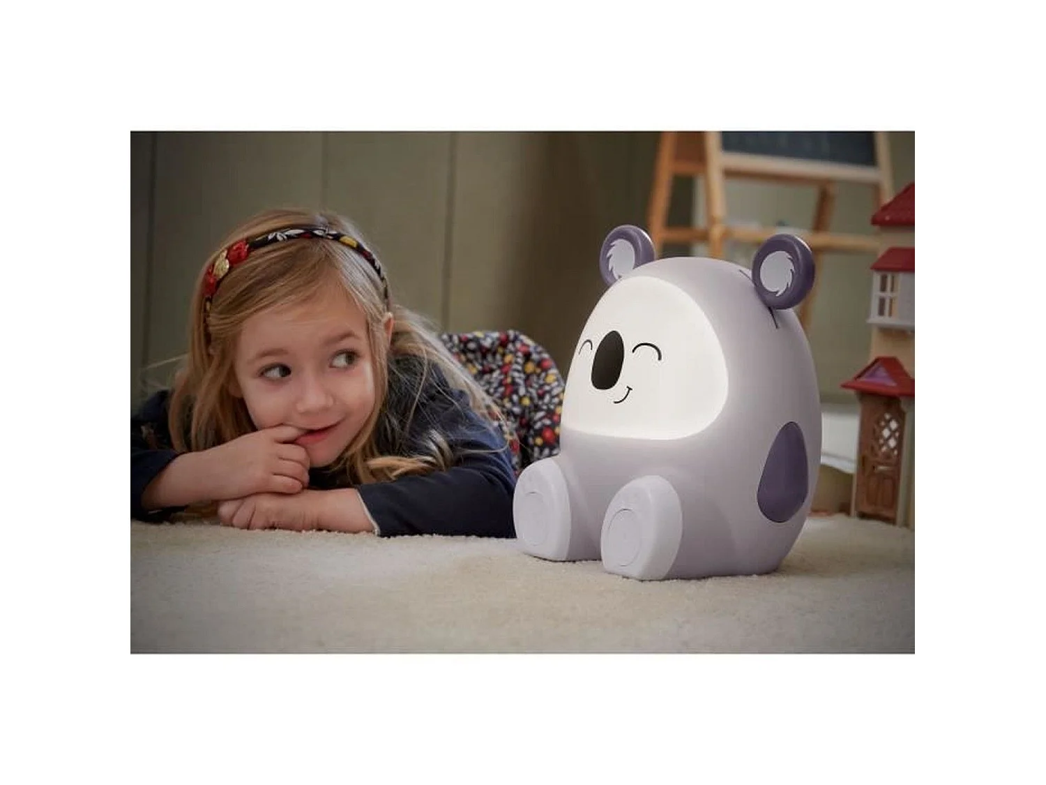 Enceinte lumineuse & veilleuse koala - Bluetooth 5.0, 15W, minuterie, Batterie USB-C