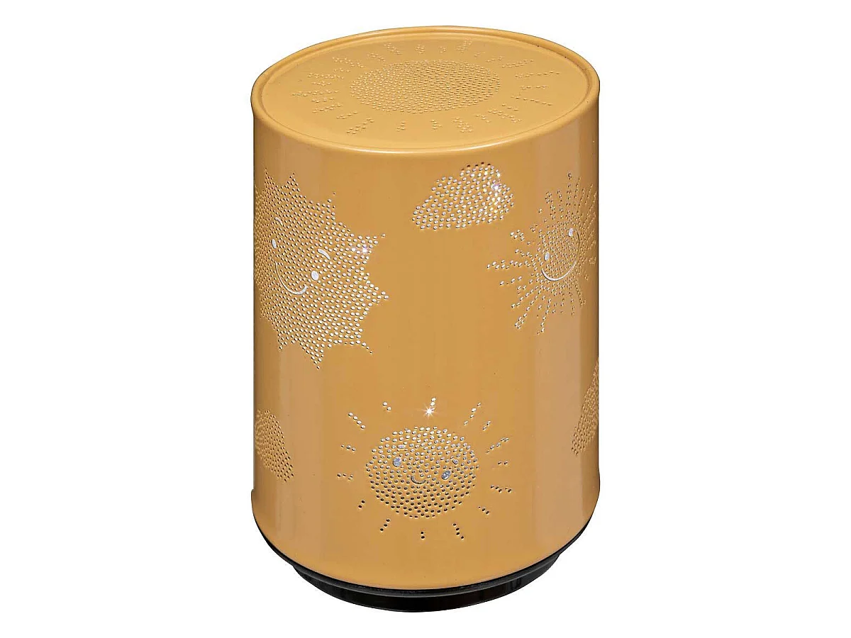 Veilleuse Enfant "Push" 11cm Ocre