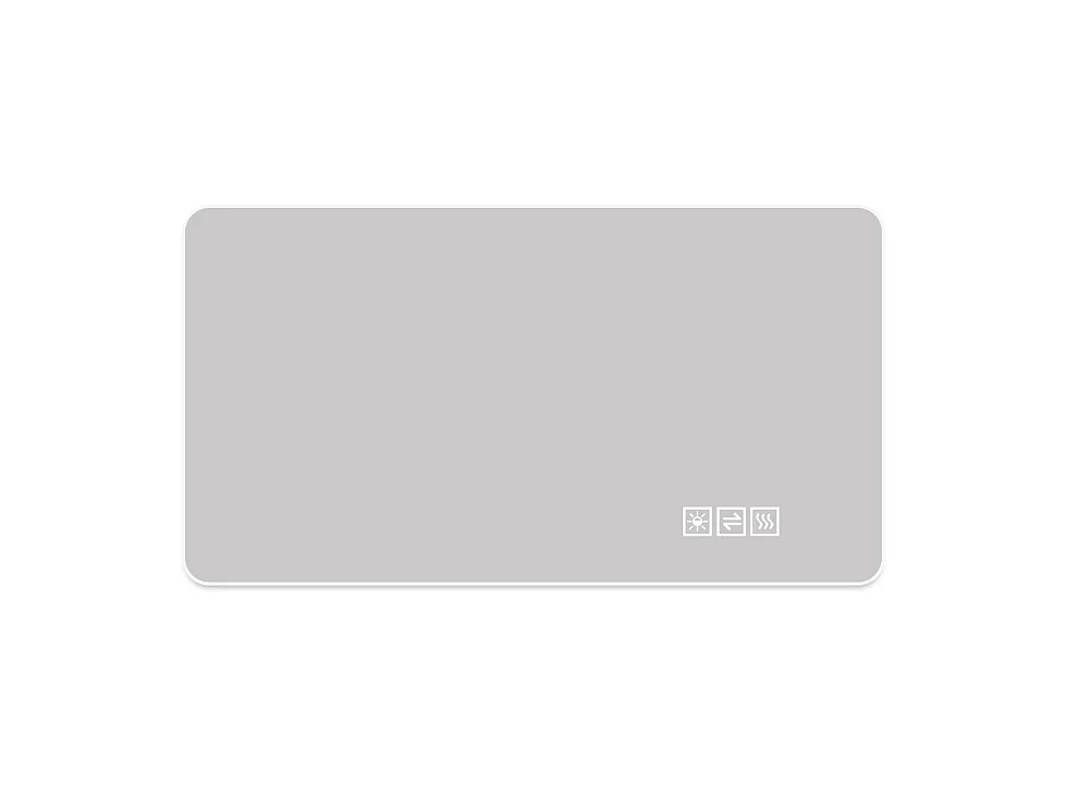 Specchio da bagno a LED 60 x 120 cm con luminosità regolabile e funzione antiappannamento - Argento