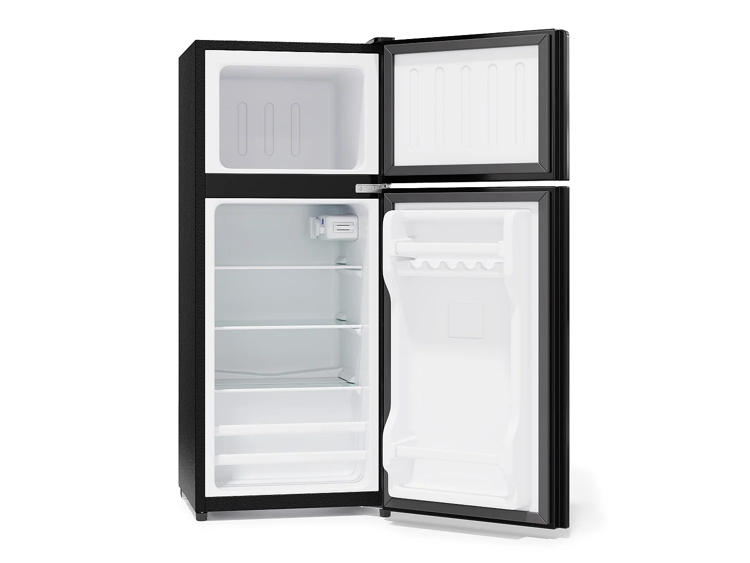 Mini frigorifero da 92 litri con ripiani in vetro rimovibili - Ideale per cucina, ufficio e soggiorno.