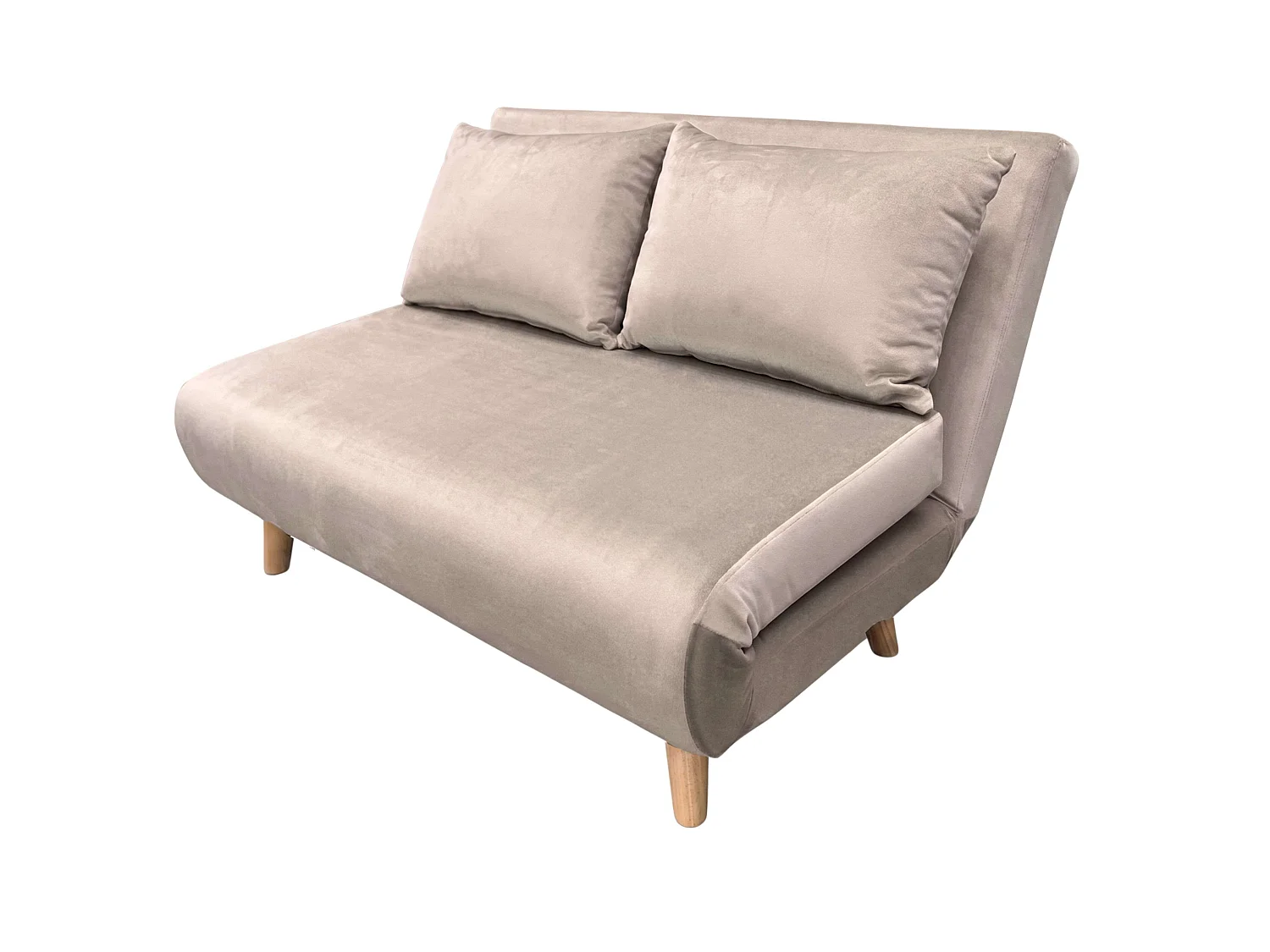 Sillón cama 2 plazas Nórdic Duo Beige 118x183 cm