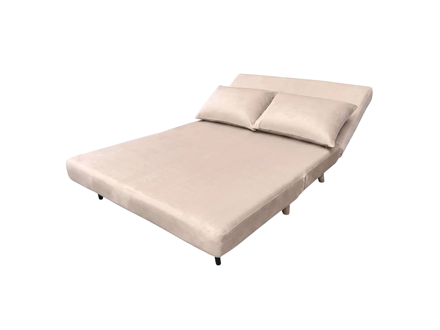 Sillón cama 2 plazas Nórdic Duo Beige 118x183 cm