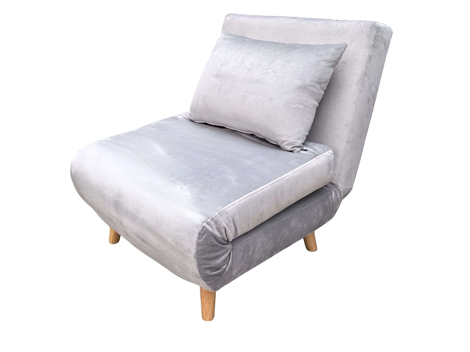 Sillón cama Nórdic Lite Gris Claro 76x183 cm