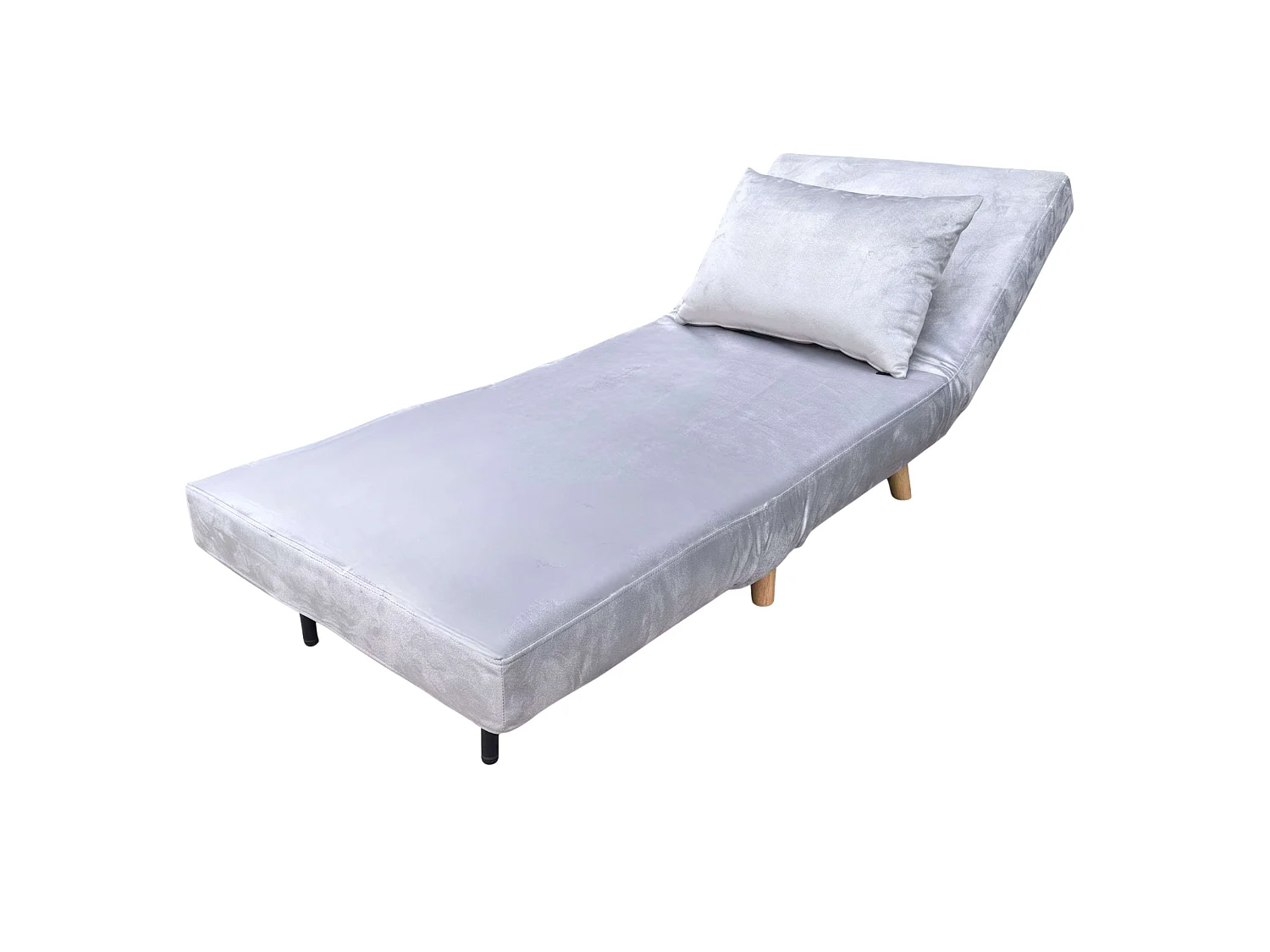 Sillón cama Nórdic Lite Gris Claro 76x183 cm