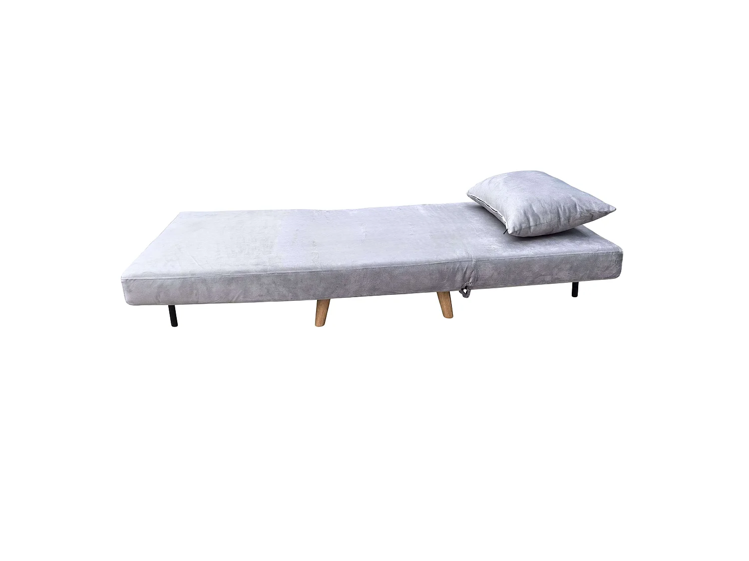 Sillón cama Nórdic Lite Gris Claro 76x183 cm