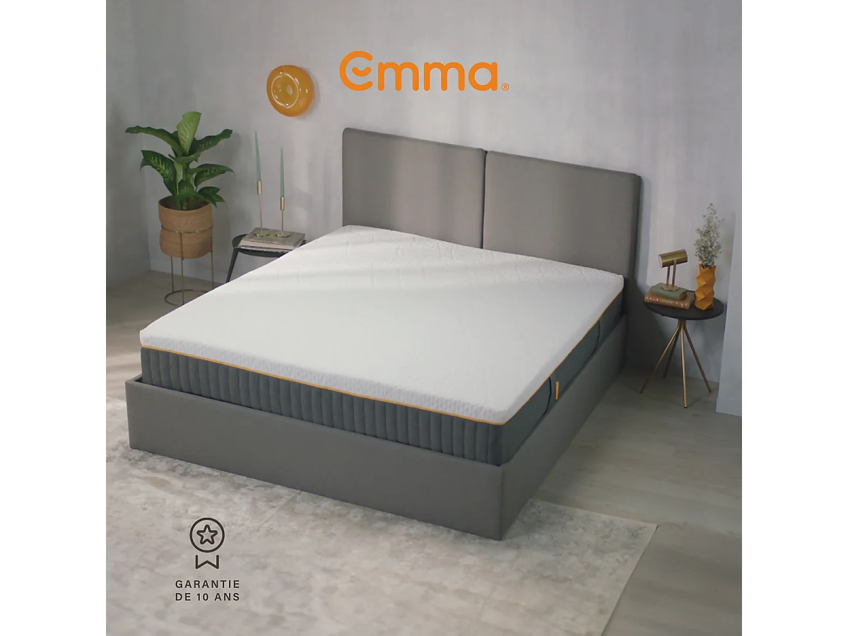 Emma Matelas Original Elite 27 x 180 x 200 cm Blanc