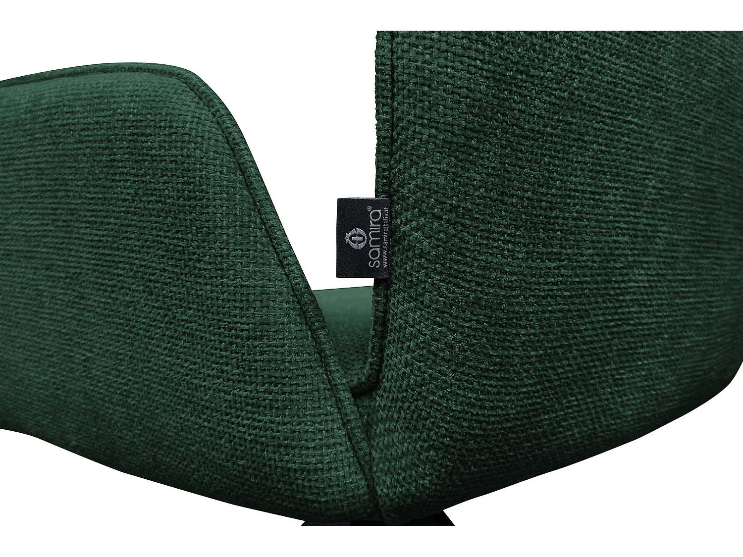 Sedia ufficio in tessuto, poltrona girevole verde abete – Oslo