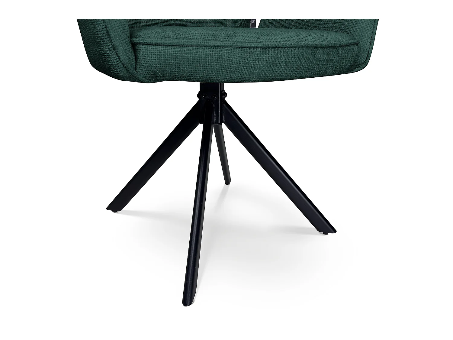 Sedia ufficio in tessuto, poltrona girevole verde abete – Oslo
