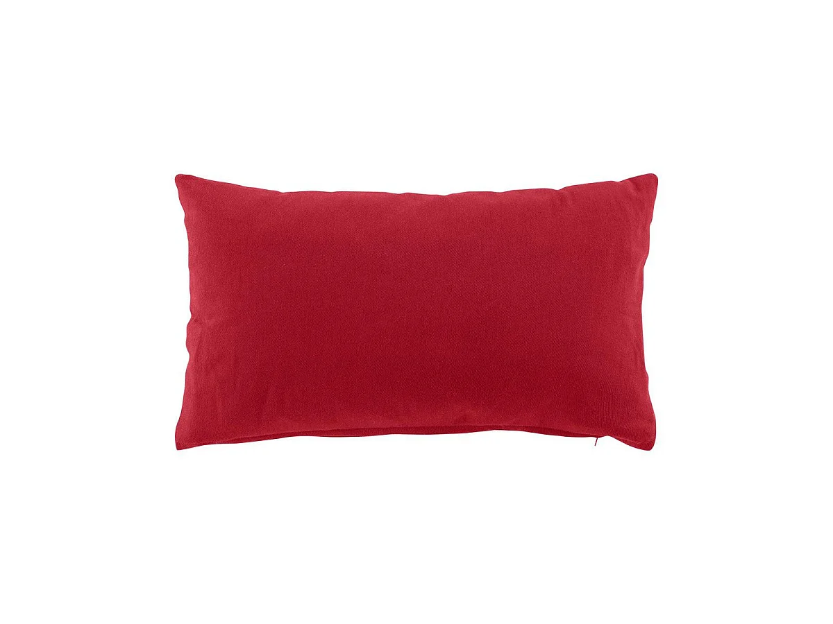 Coussin Déco "Twily" 30x50cm Rouge