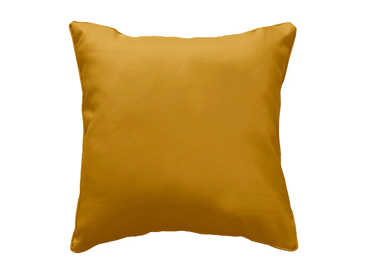 Coussin Déco "Essentiel" 40x40cm Ocre