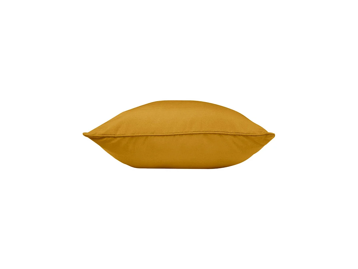 Coussin Déco "Essentiel" 40x40cm Ocre