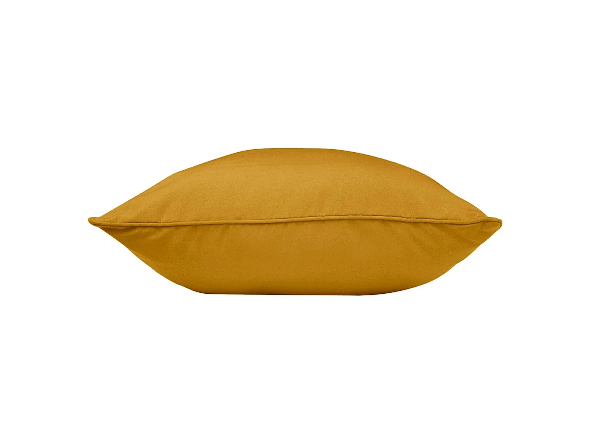 Coussin Déco "Essentiel" 60x60cm Ocre