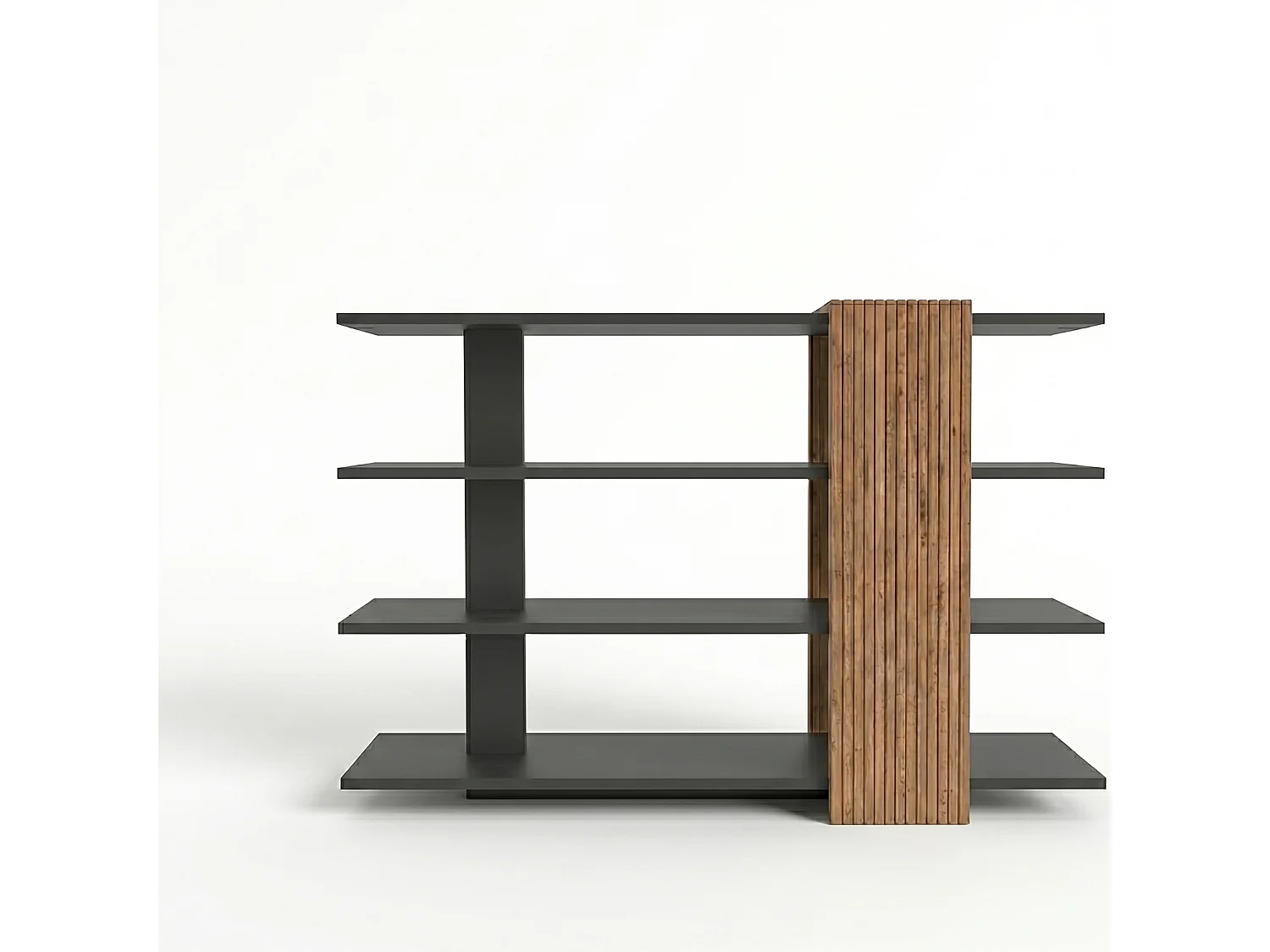 Nur 4-tier Open Shelving Bookcase and Display Unit