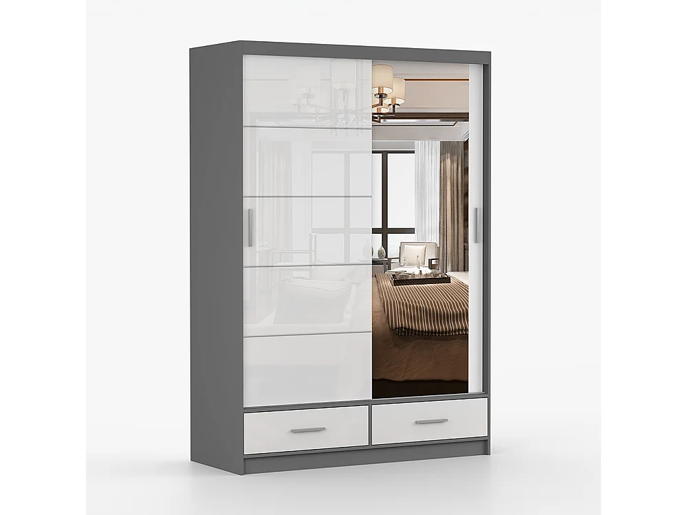 Schwebetürenschrank FLORENCE S 150 cm