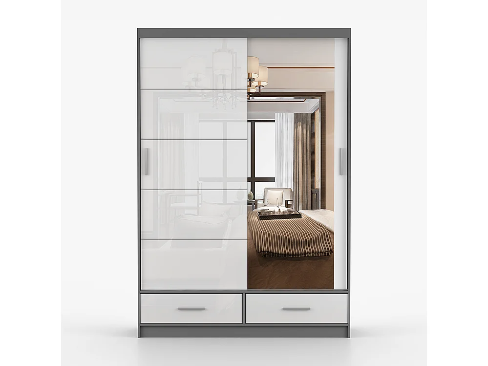 Schwebetürenschrank FLORENCE S 150 cm